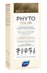 PHYTOSOLBA ФИТО крем-краска для волос тон 8.3 Светлый золотистый блонд Phyto Permanent color 8.3 Light Golden Blonde 50/50/12