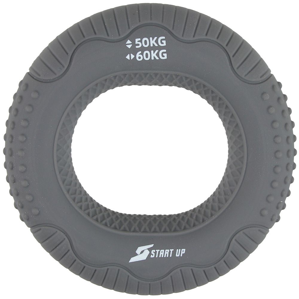 Эспандер кистевой Start Up NT34032 с разной нагрузкой (нагрузка 50-60 кг) серый