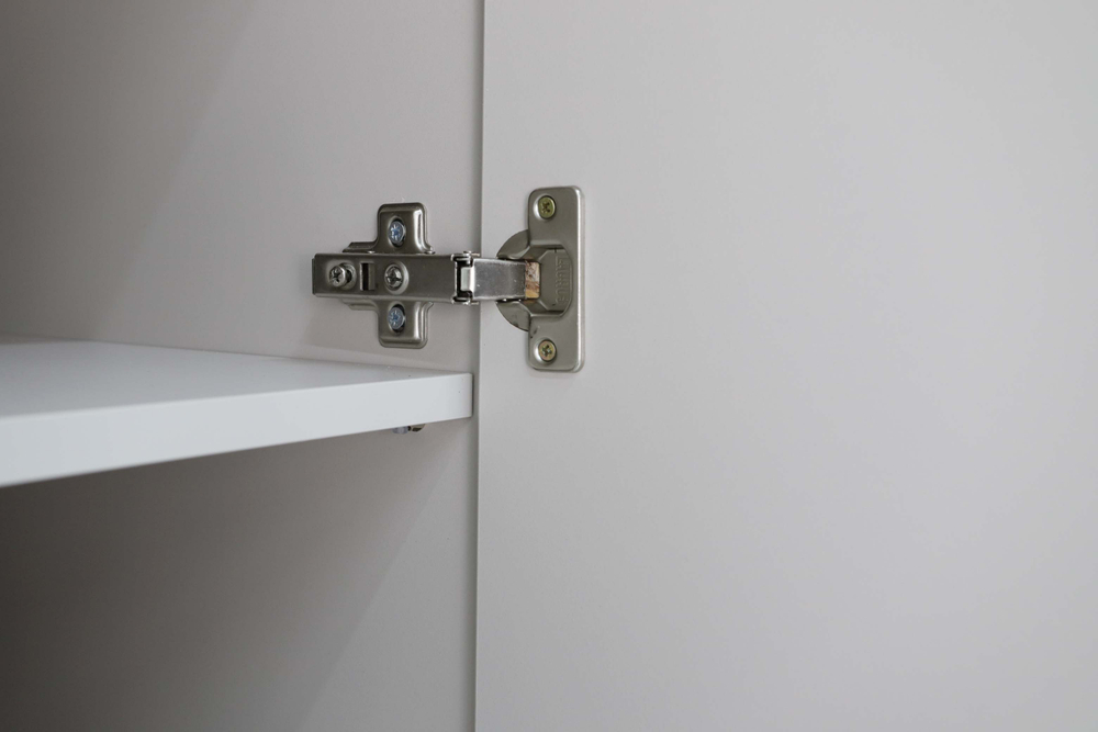 Шкаф Ивару Николь-2, Кашемир/Сатиновое золото