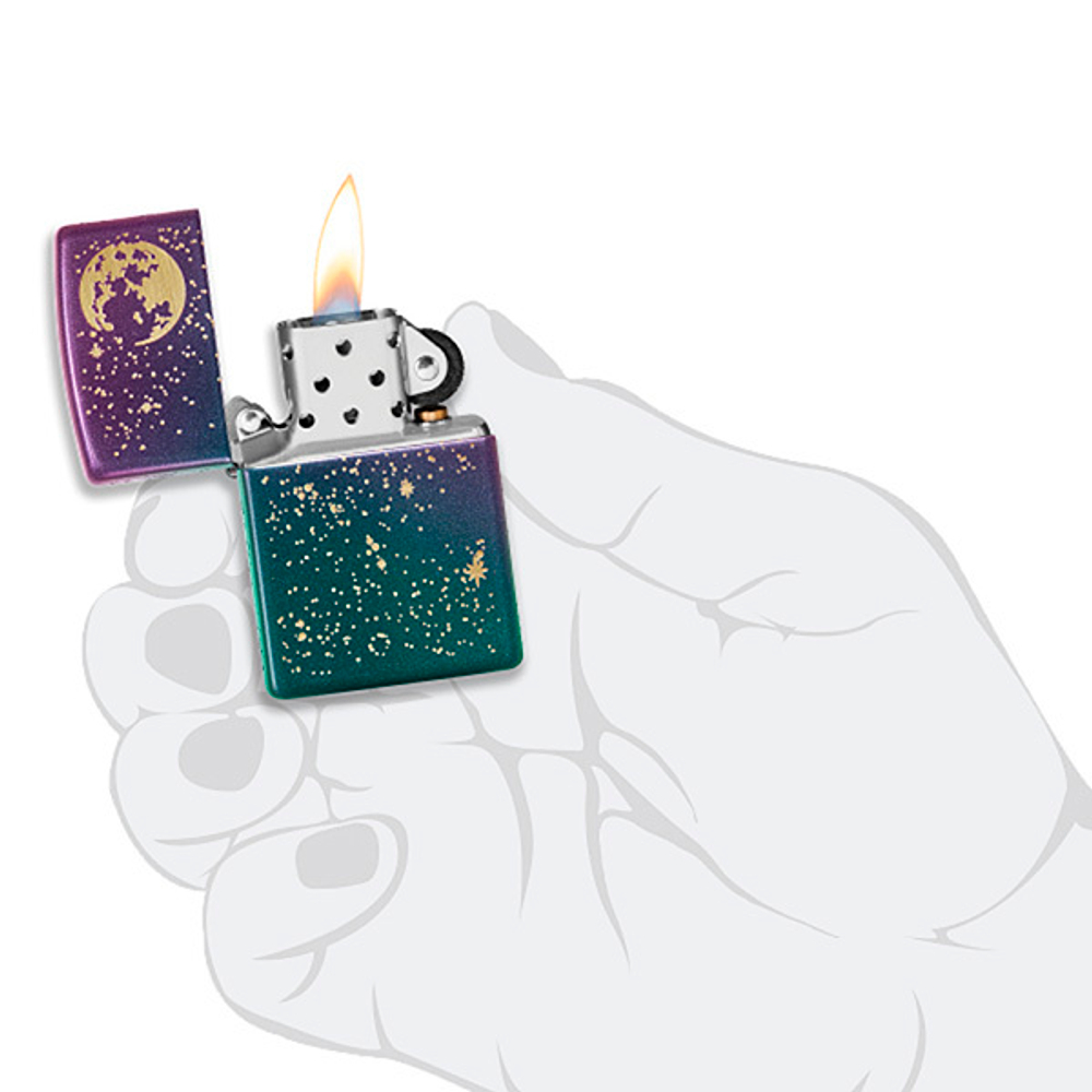 Зажигалка Zippo с покрытием Starry Sky Iridescent