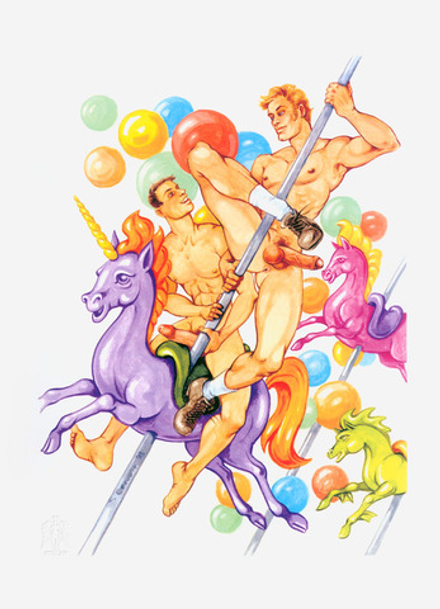 Eddie Cervone - эротическое искусство художника Эдмунда Червоне. 18+