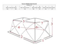 Палатка Higashi Double Pyramid