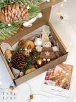 Подарок на новый год коллеге/другу/коробка крафт