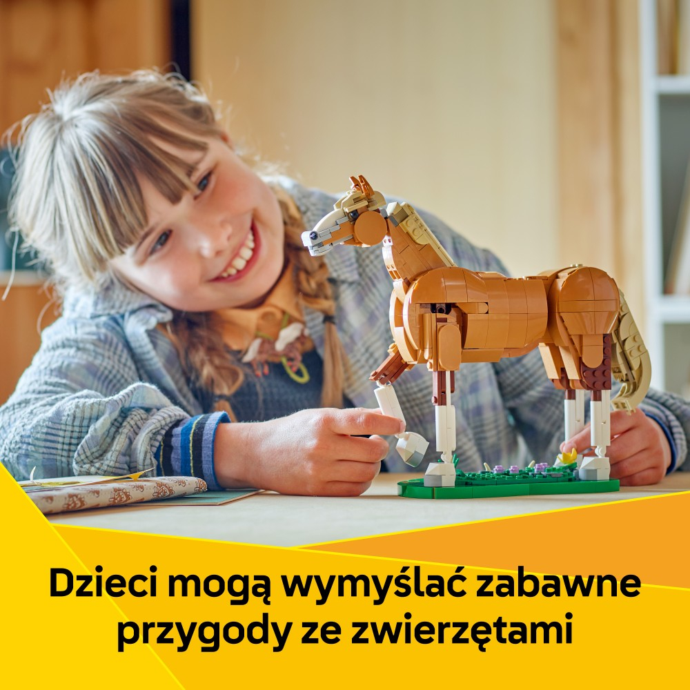 LEGO Creator - Красивая лошадь 3в1 31166