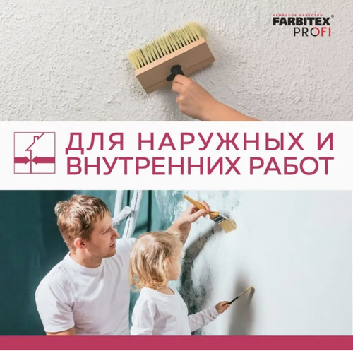 Грунтовка акриловая глубокого проникновения TiefGrunt FARBITEX PROFI