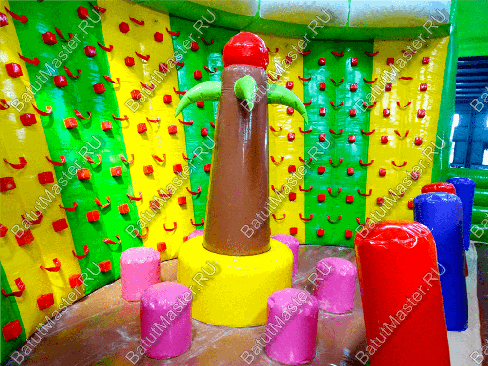 Надувной батут «Детский мегапарк» 18*18*8 м