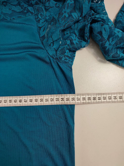 Блузка с ажурными рукавами 58/60 размер