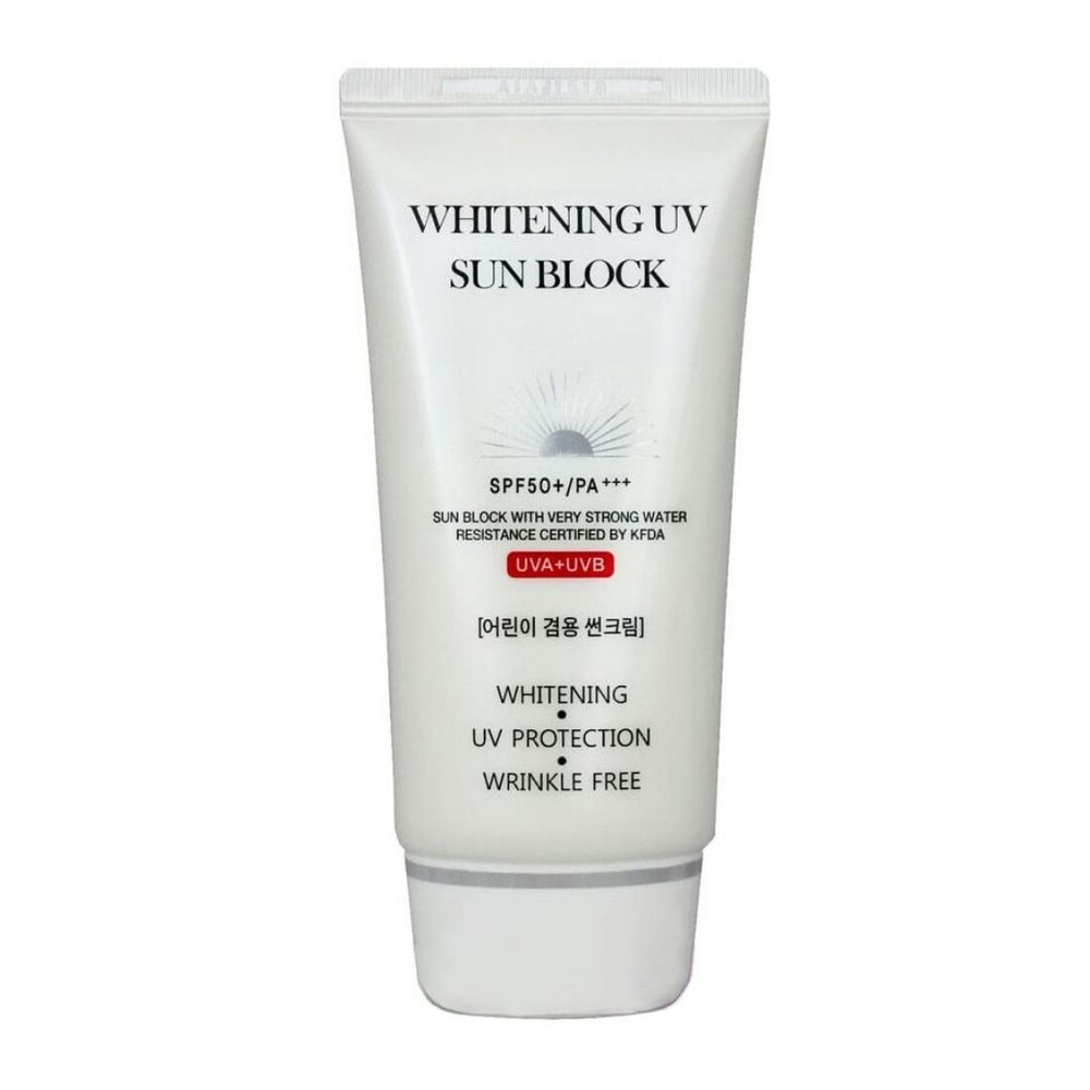 ЕКЕЛ СолнЗащ Крем д/л 70мл Осветл Whitening UV Sun Block SPF 50+/PA (70485)