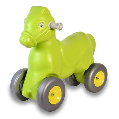 Пластмассовая игрушечная каталка для детей "Лошадь" (54*27*50 см)