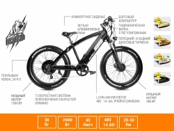 Электрофэтбайк Horza Stels Aggressor v1m1 1500W