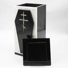 Урна для праха "Мавзолей" белый мрамор