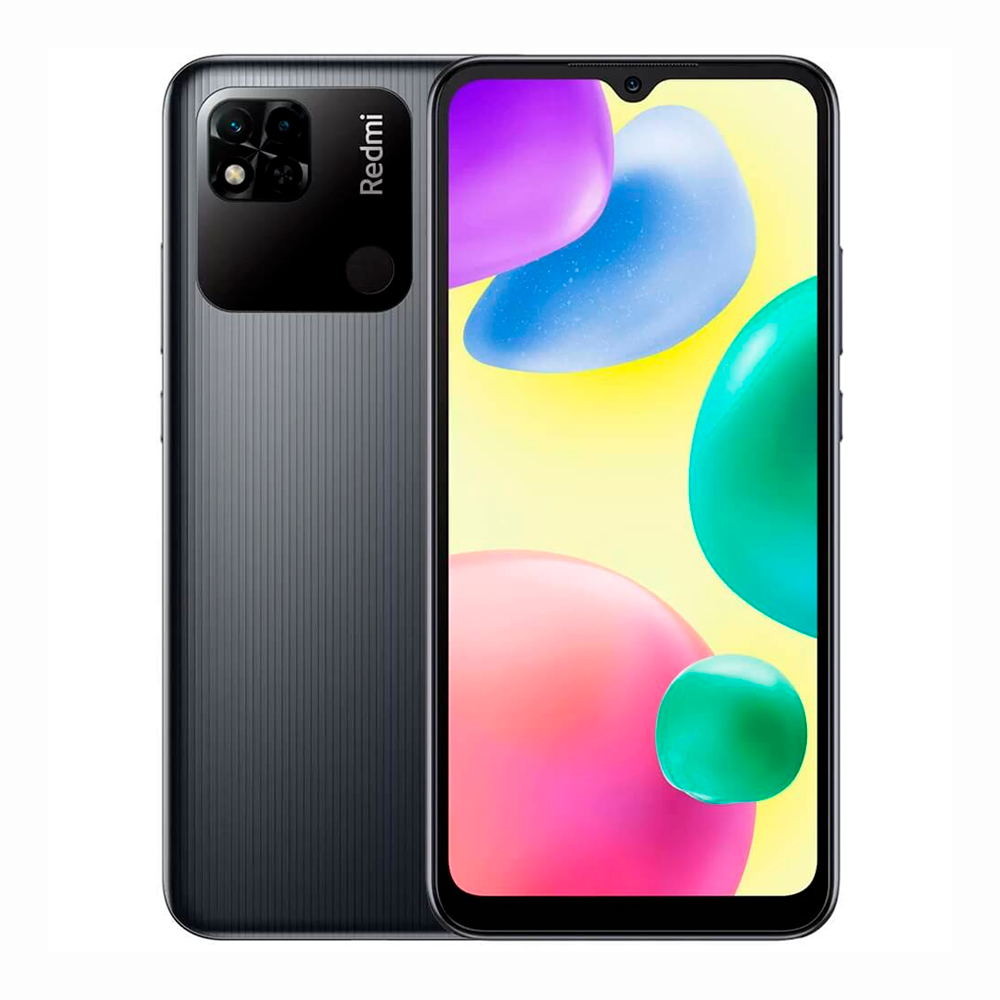 Смартфон Xiaomi Redmi 10A 4/128GB, Charcoal Black (Угольно-черный)