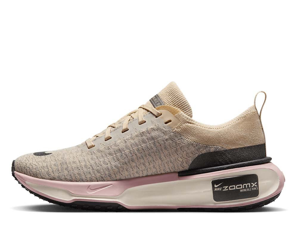 Кроссовки для бега женские Nike ZoomX Invincible Run Flyknit 3 Premium W Кремово-Розовые