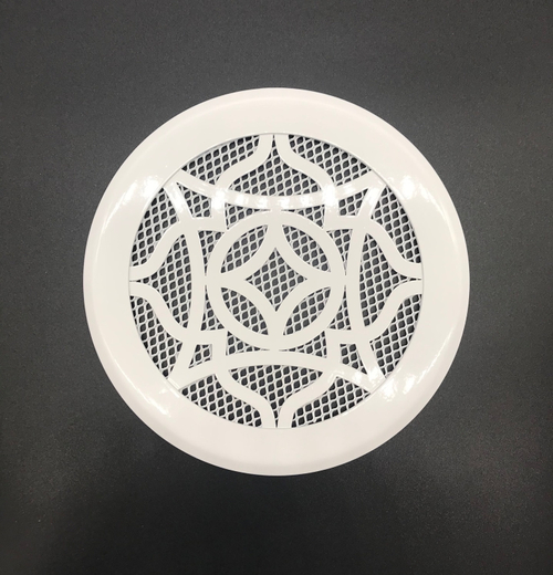 Решетка стальная на магнитах Восток-120 сетка, белая