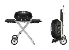 Портативный газовый гриль Napoleon TravelQ PRO 285X, 2 горелки, на складной подставке
