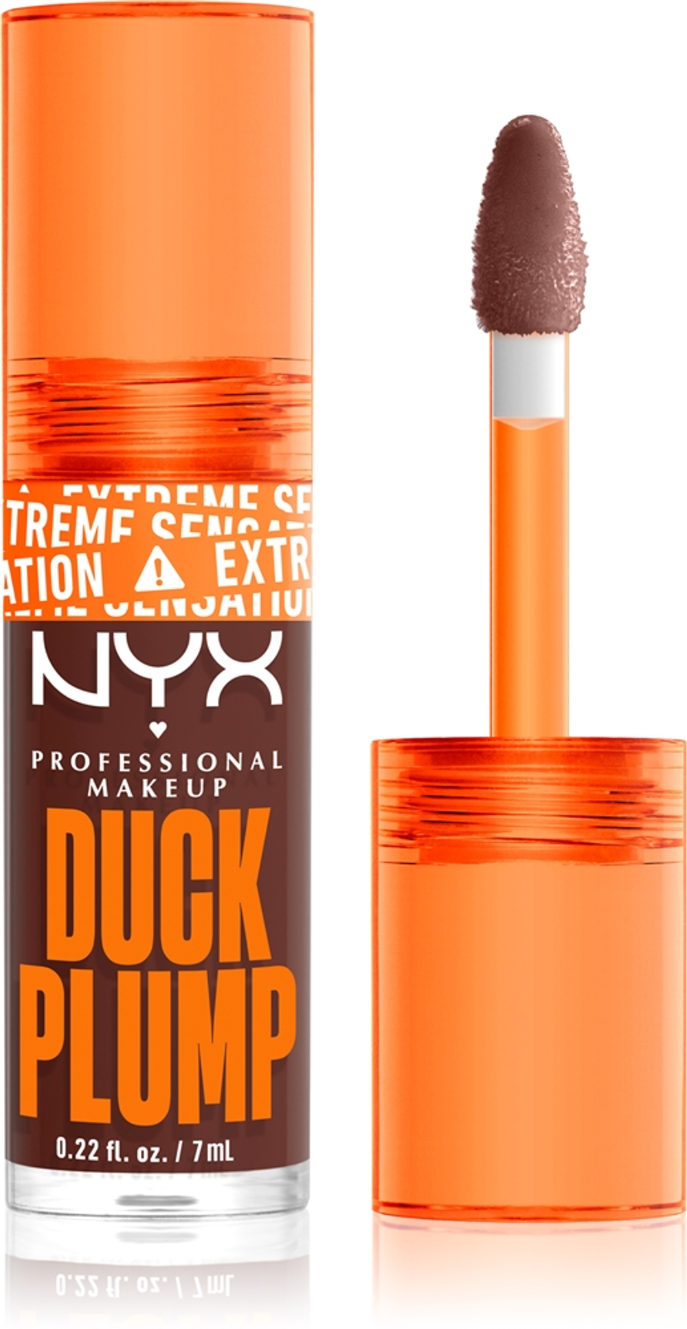 NYX Professional Makeup Duck Plump - Блеск для губ с эффектом увеличения оттенок 15 Twice The Spice, 7 ml