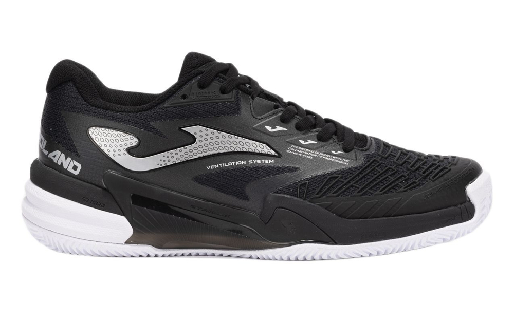 Мужские кроссовки теннисные Joma Roland Men 2501 Clay - black