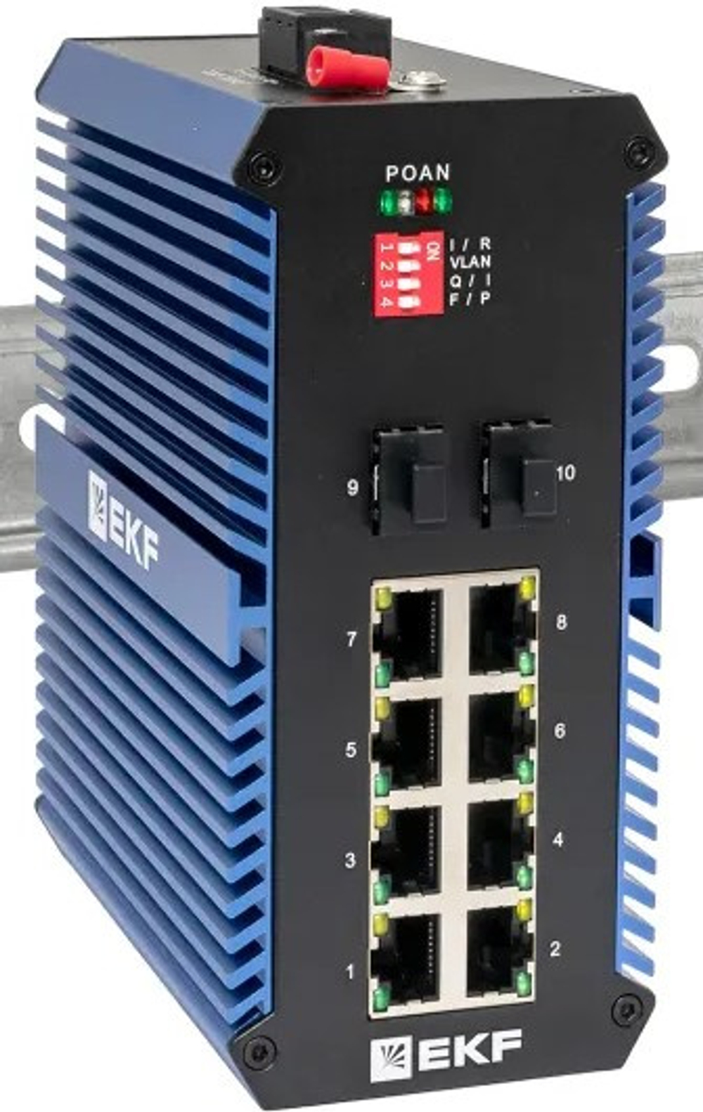 Коммутатор промышленный неуправляемый EKF TSX-U-2GX/SFP-8GTP