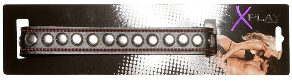 Проклёпанный ошейник X-Play Riveted Collar