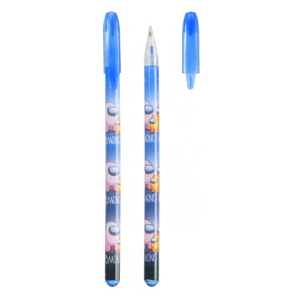 Ручка гелевая, Basir, цветные чернила, серия "Астронавты", ароматизированная с блёстками, 36 шт