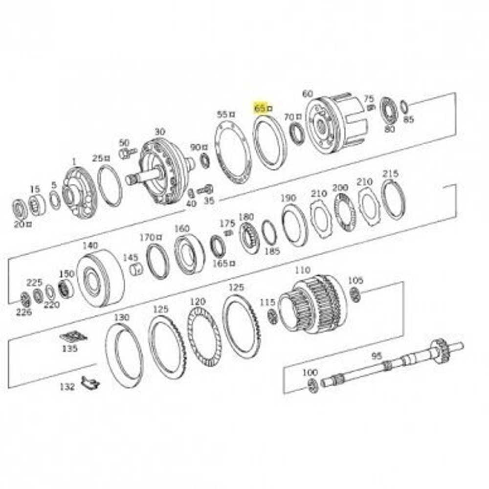 1232720192 Sealing ring MB