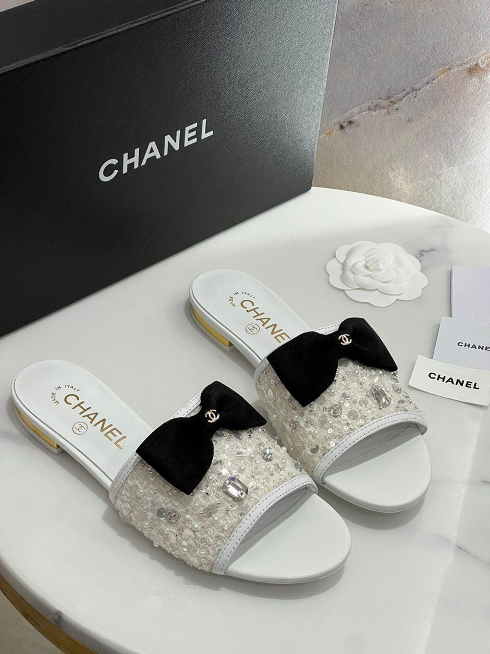 Шлепанцы CHANEL, арт. 485472012