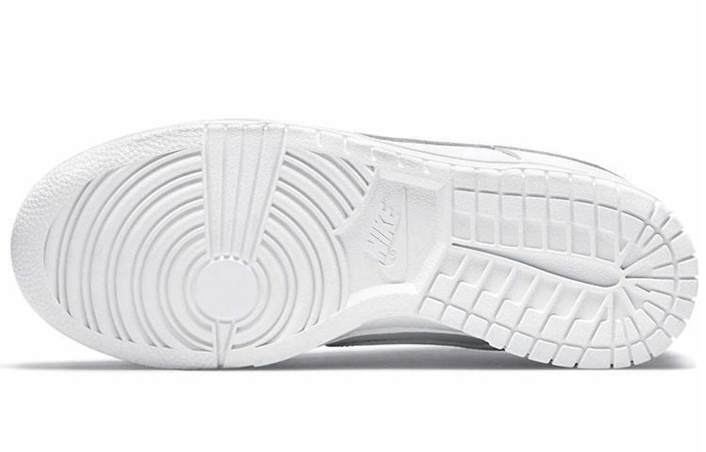Кроссовки Nike Dunk Low Triple White (Женская размерная сетка)