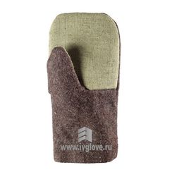 Рукавицы суконные с брезент. Наладонником