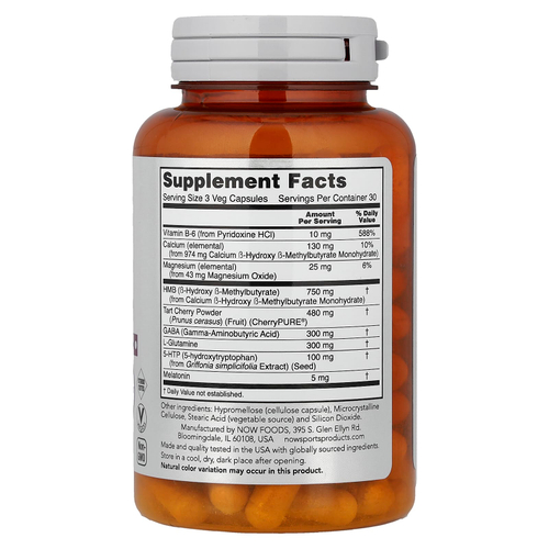 NOW Foods, Rest & Repair, 90 растительных капсул