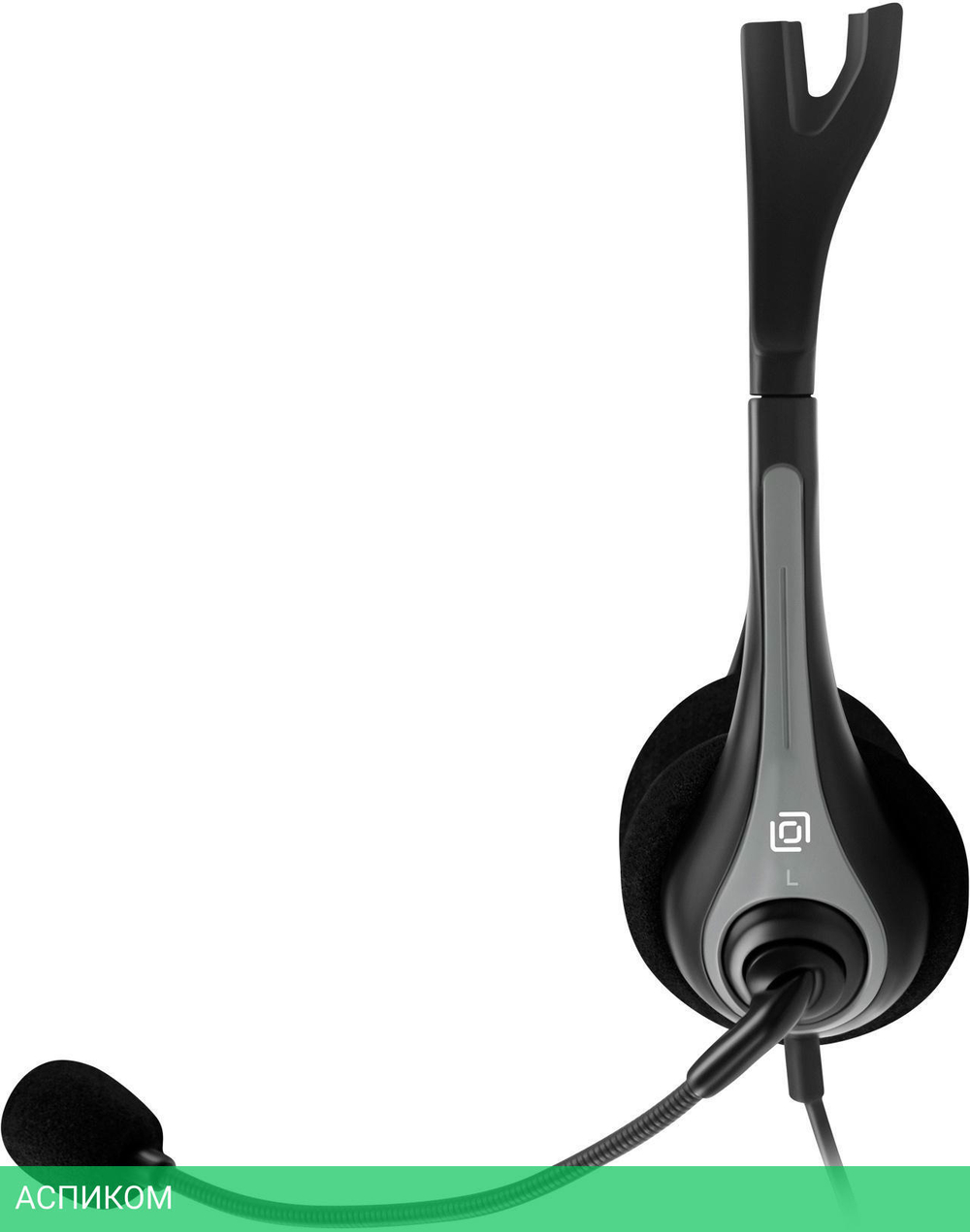 Наушники Oklick HS-M300 черный/серый (1876323)