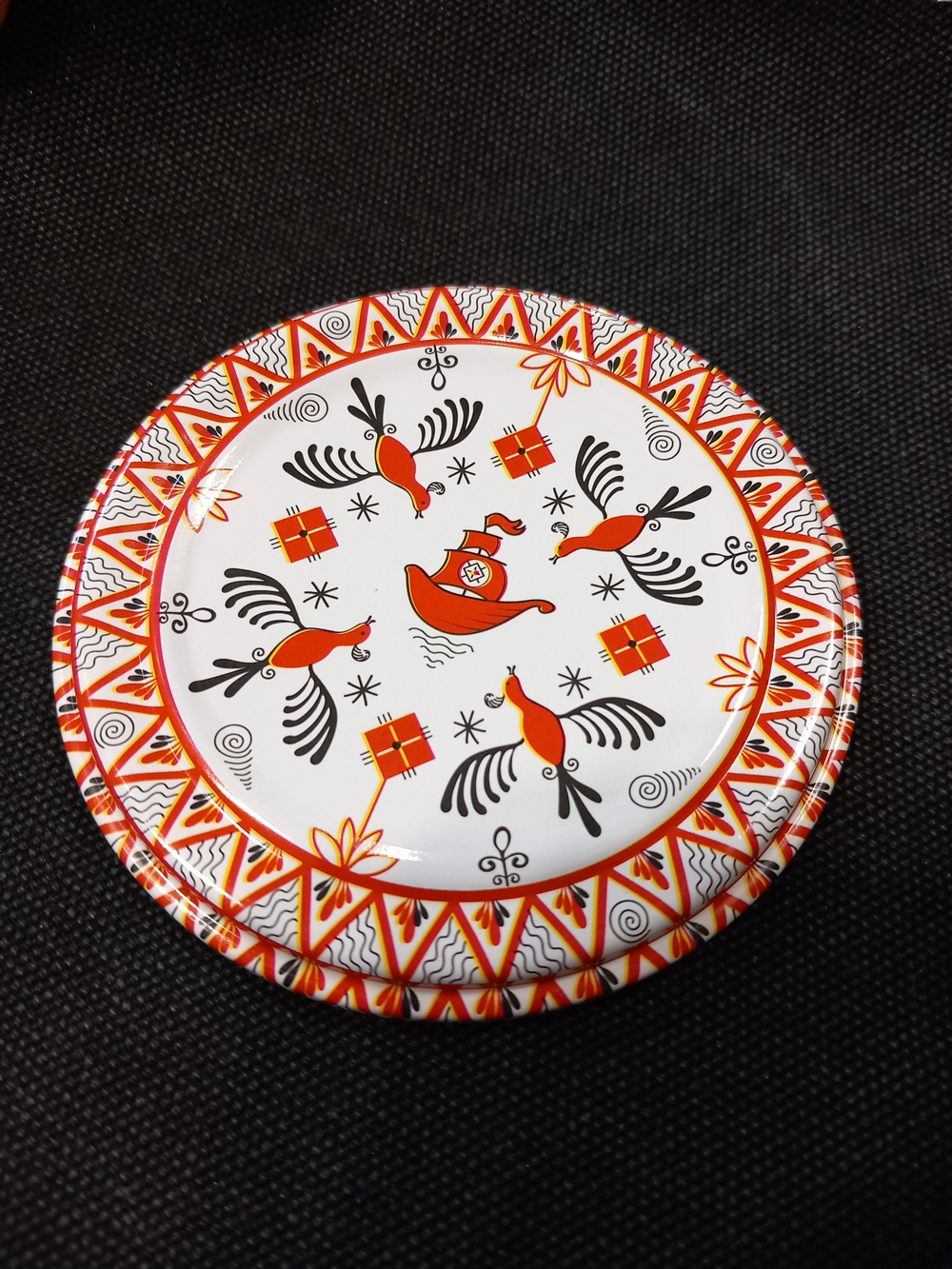 Крышка металлическая для консервирования СКО, 0.18 мм, 50 шт.