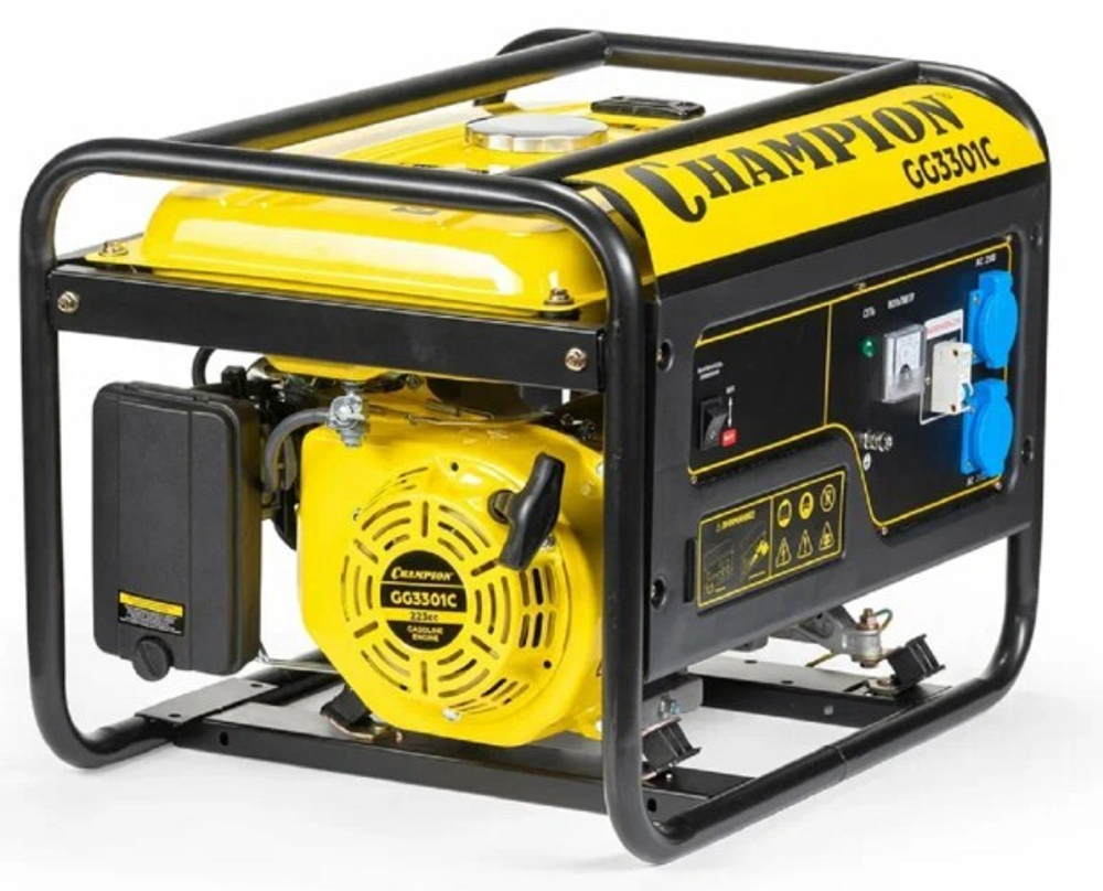 Генератор бензиновый CHAMPION GG3301C
