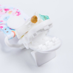 4513797 Держатель для пустышки на ленте «Единорог»