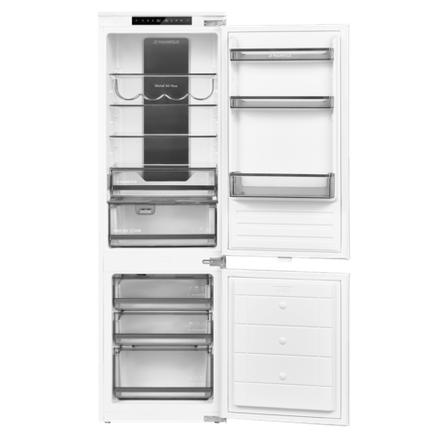 Встраиваемый холодильник Maunfeld MBF17754NFWHGR LUX Inverter