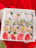 Клубника в шоколаде «Конфетти», 12-16 шт