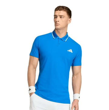 Мужское теннисное поло Adidas Tennis Climacool Freelift Pro - glow blue