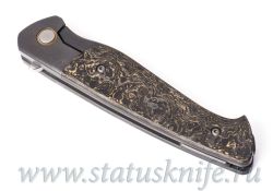 Нож DOG Zirconium Bronze RWL34 Игорь Гичкинфотография - 9