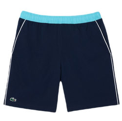 Мужские теннисные шорты Lacoste Stretch Tennis Shorts - navy blue/blue