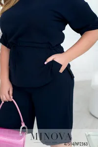 Костюм 2363-темно-синий Minova