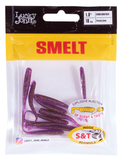 Слаги съедобные Lucky John Smelt 1.8" (4.6 см), цвет S13, 10 шт