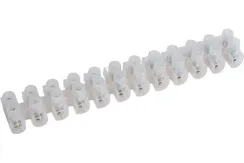 Клемма Navigator 12*10 10А +80°С полиэтилен белая 01382