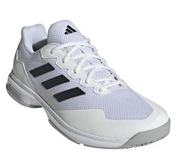 Мужские теннисные кроссовки Adidas GameCourt 2 Omnicourt - footwear white/coal black/grey
