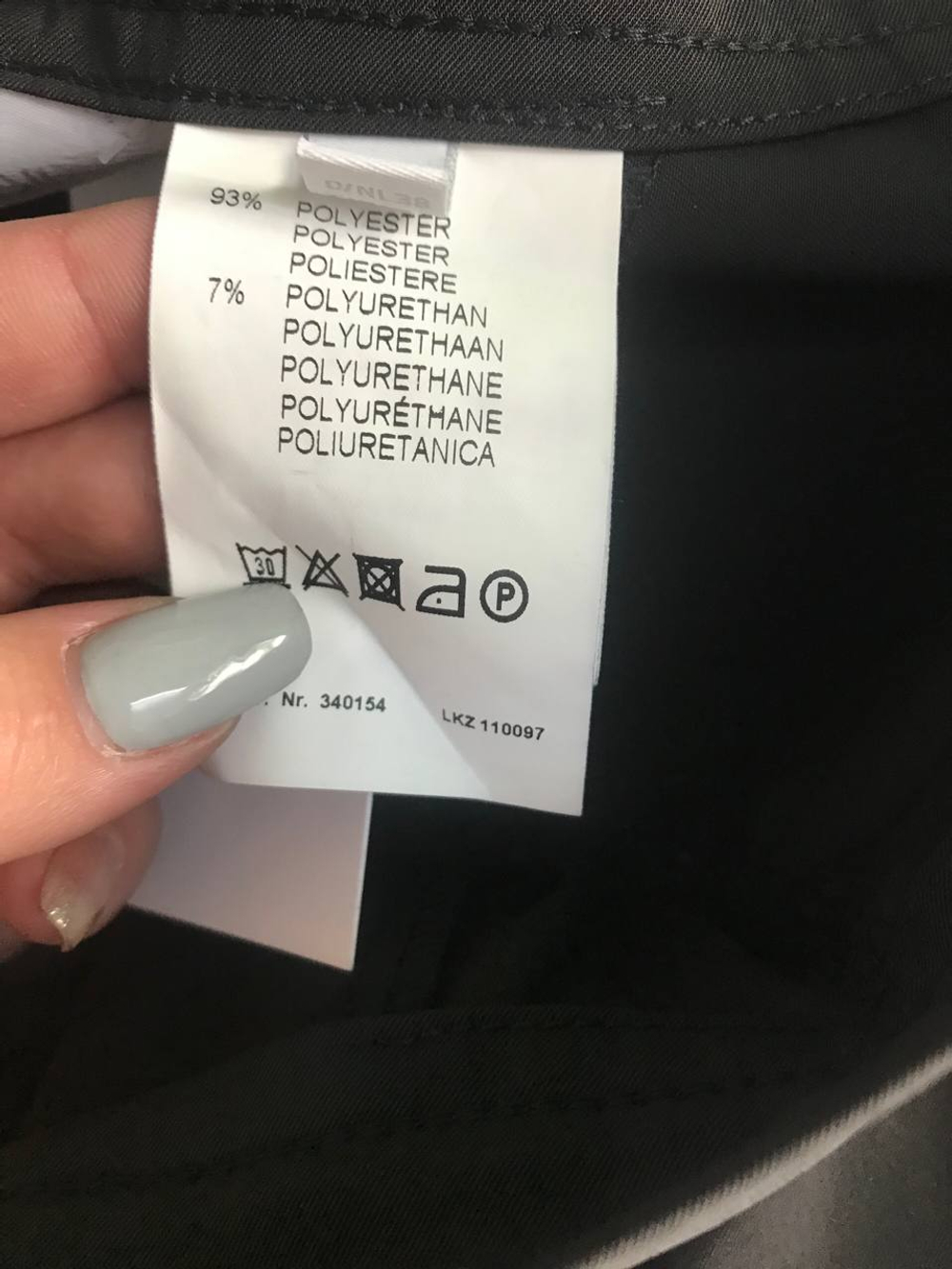 Брюки Alba Moda практичные, маркировка 38, визуально на 44 размер, новые