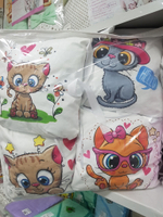 Бортики в кроватку "ПЕЧАТЬ" ( 6 подушечек с печатью + 6 подушечек  )  (ИП Людин А.В.)