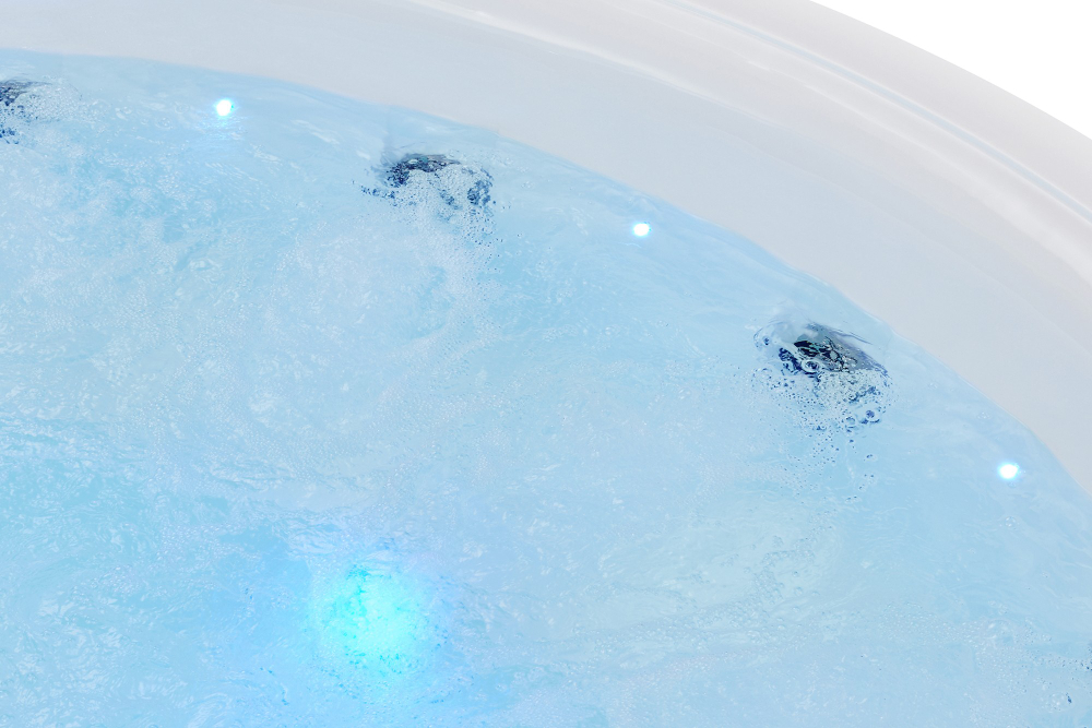 Большой круглый гидромассажный спа-бассейн Victoria Star VS-CP2800