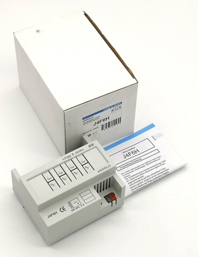 Модуль управления жалюзи LINGG-JANKE J4F6H (89400)  4x канальный Standart, 6А / 250В~