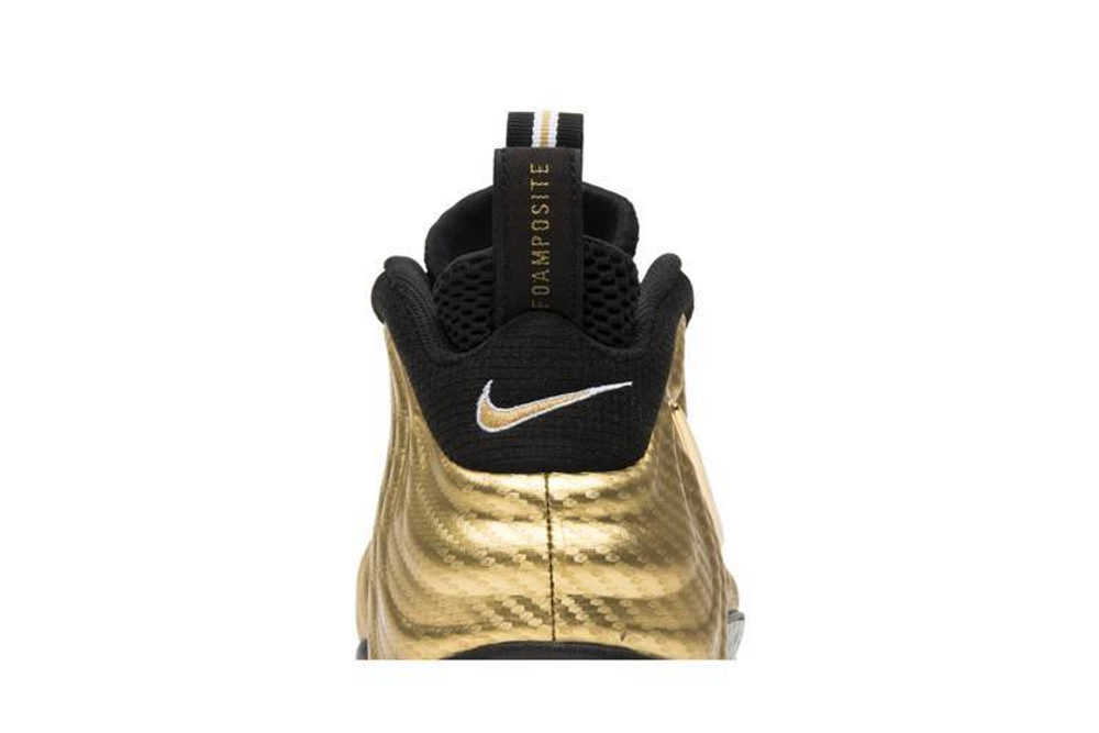 Nike foamposite top one gold