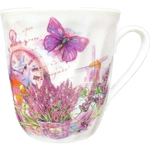 Кружка 350 мл Витая Прованс бортовой (фарфор) , р.4