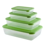 Комплект контейнеров СВЧ (0,,9,9/3,0л) прямоугольные ЛАЙТ