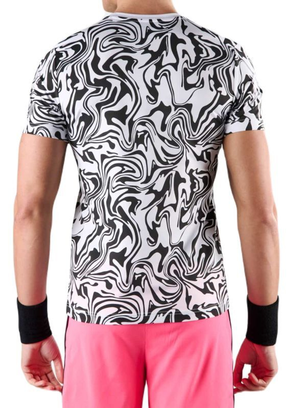 Мужская теннисная футболка Hydrogen Chrome Tech T-Shirt - white